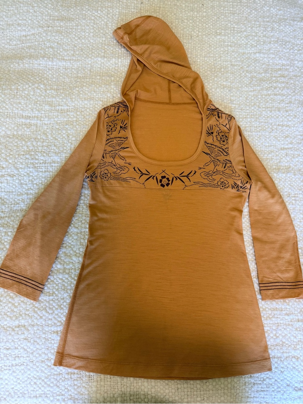 IBEX INDIE MERINO WOOL HOODY. SMALL